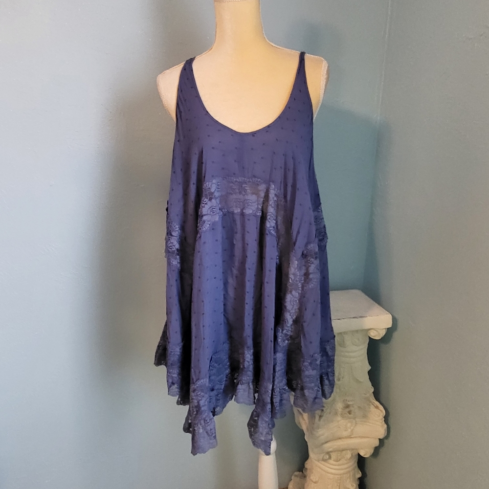 Free People intimately floral lace tank top C6